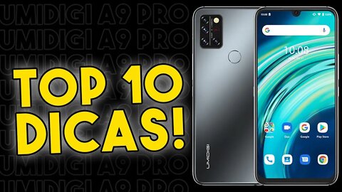 TOP 10 DICAS E TRUQUES para o Umidigi A9 PRO que você PRECISA SABER!