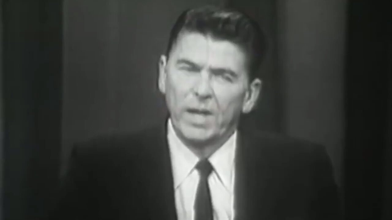 A warning from Ronald Reagan