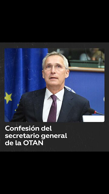 Jens Stoltenberg admite que la OTAN rechazó un acuerdo con Rusia previo al conflicto