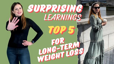 My top 5 learnings from unsuccessfully trying to lose weight