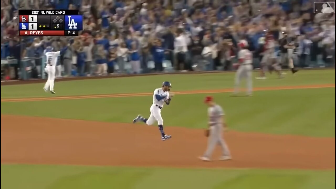 Dodgers Homeruns vs. Cardinals (Wild Card)