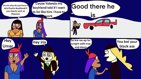 Umar picks Iris up from Popeyes