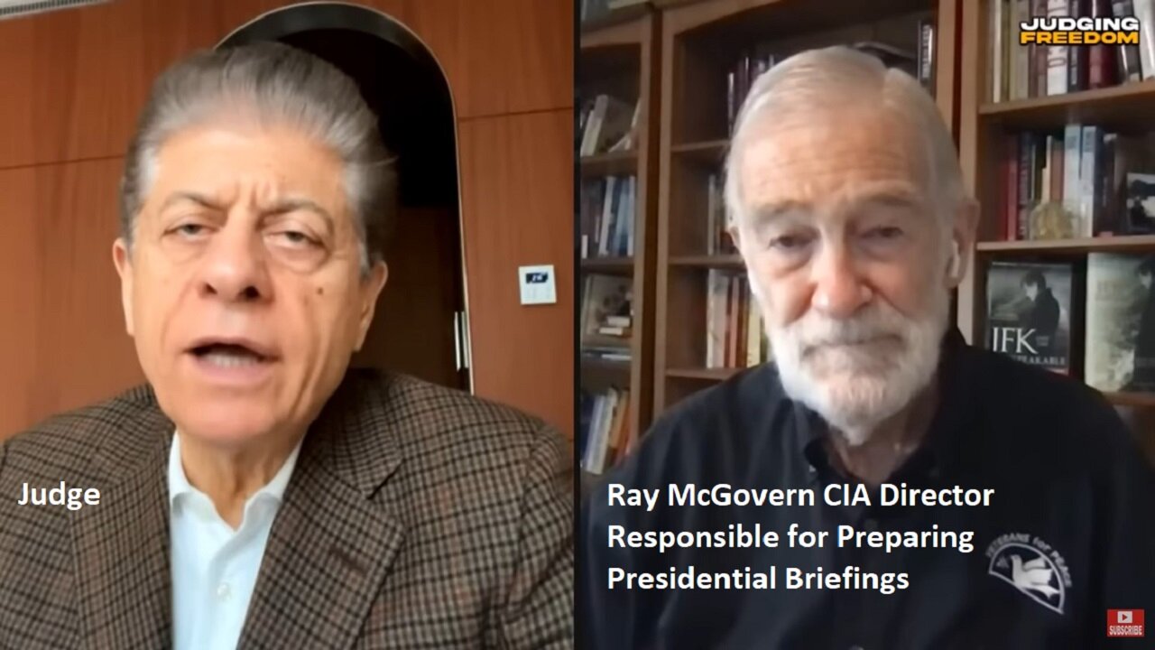 Judge w/ Ray McGovern CIA Director. President Putin's Plan for Former Ukraine Now - A must Share