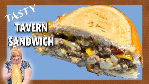 TAVERN LOOSE MEAT SANDWICH, A Tasty, Easy Sandwich using Ground Beef