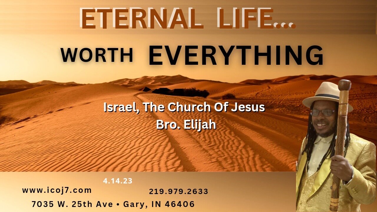 ETERNAL LIFE... WORTH EVERYTHING