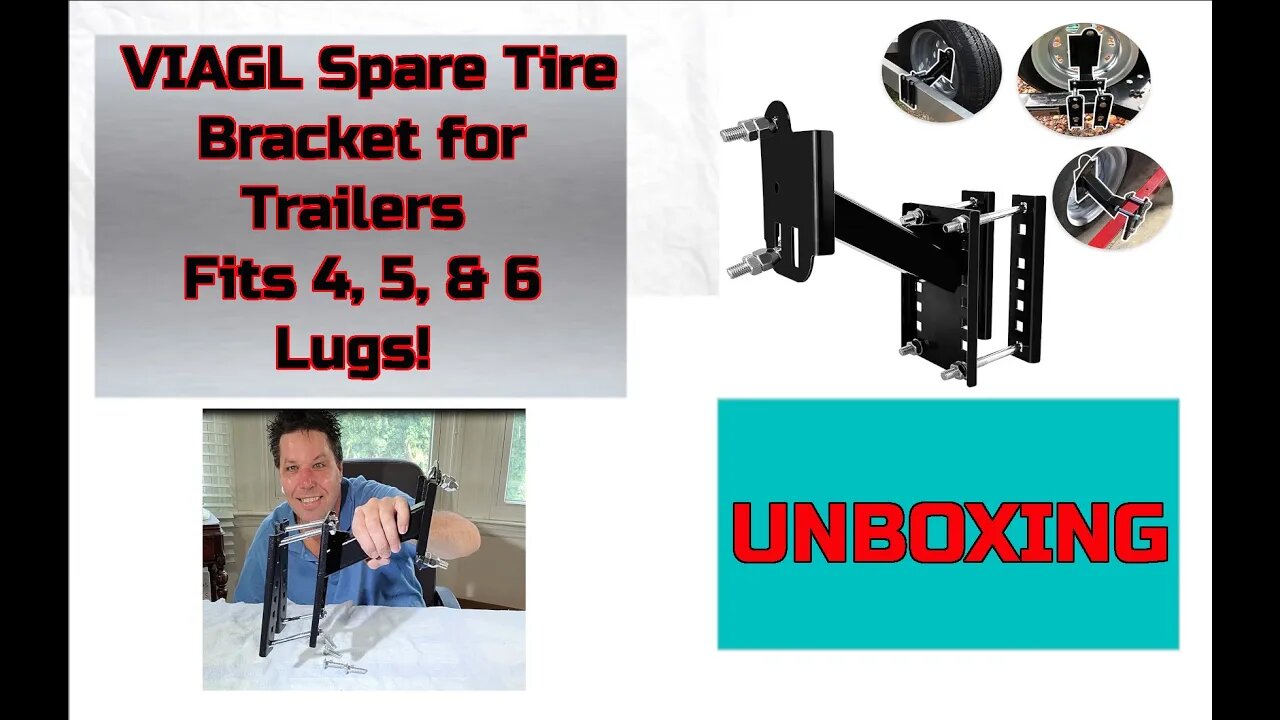 SturdyTrailer Spare Tire Mount And Bracket by Viagl