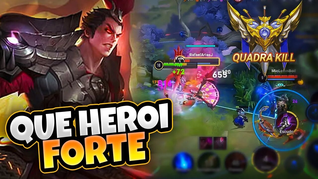 O LU BU É O REI DA SIDE NO HONOR OF KINGS