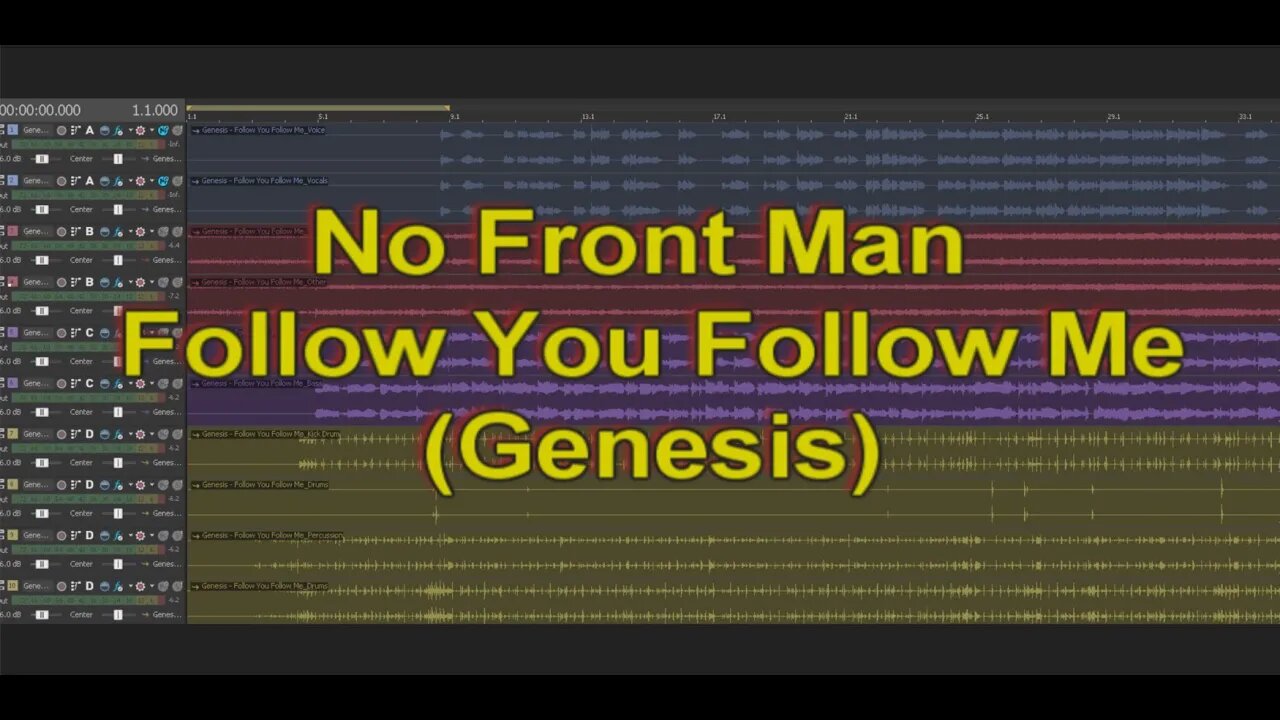 No Front Man - Follow You Follow Me (Genesis)