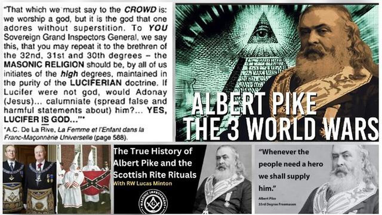 SCOTTISH RITE'S ALBERT PIKE & WORLD WAR 3