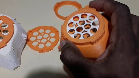 3D printed dust mask experiments...