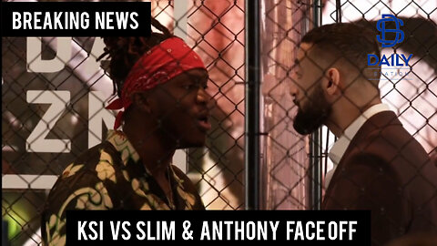 KSI VS SLIM ALBAHAR AND ANTHONY JOSHUA| FULL FACE OFF|MISFITS BOXING||LATEST|