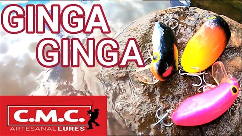 ISCA ARTIFICIAL GINGA GINGA - LANÇAMENTO CMC