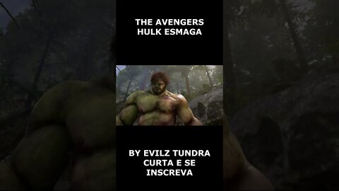 THE AVENGERS HULK ESMAGA #shorts