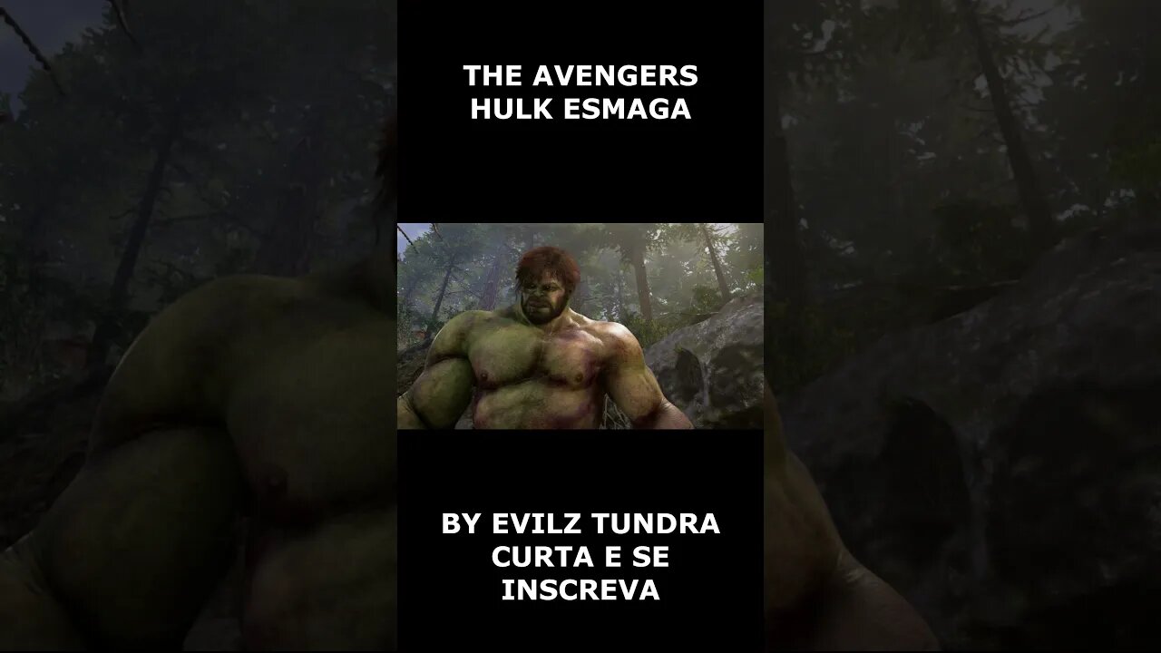 THE AVENGERS HULK ESMAGA #shorts