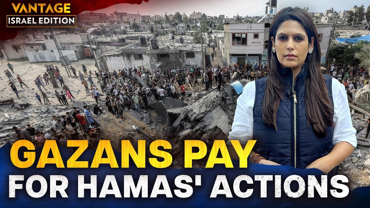 Gazans Die as Hamas Leaders Live a Life of Luxury Vantage with Palki Sharma