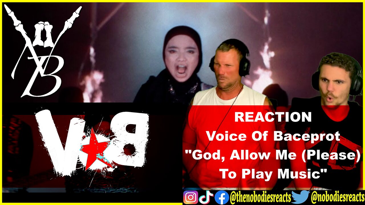 REACTION to Voice Of Baceprot V.O.B. "God, Allow Me (Please) To Play Music"!