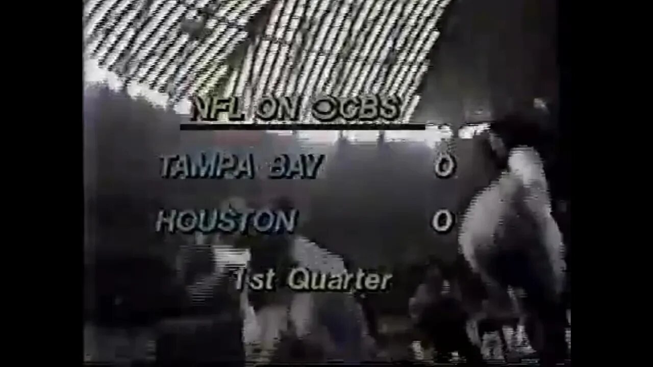 1980-10-19 Tampa Bay Buccaneers vs Houston Oilers