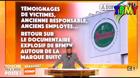 Retour sur le documentaire de BFMTV autour de la marque Buitoni. #TPMP #lignerouge #hanouna #ecoli