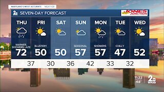 WMAR-2 News Weather at 11