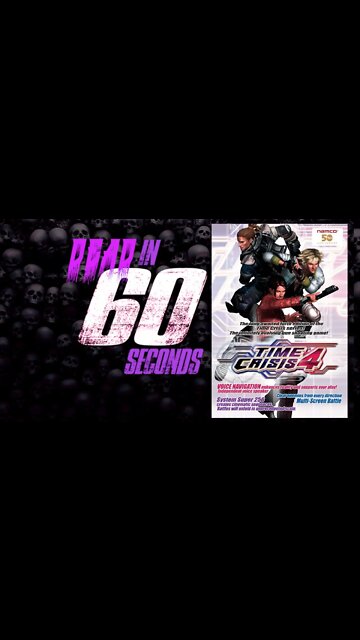 #shorts DEAD IN 60 SECONDS - Time Crisis 4 [Arcade]