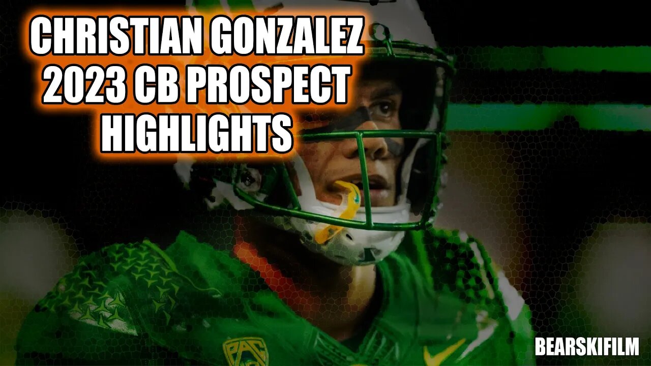 Christian Gonzalez - 2023 NFL CB Prospect Highlights