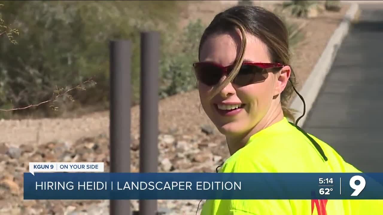 Hiring Heidi: Landscaper edition