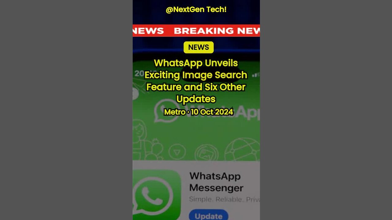 WhatsApp adds Image Search and 6 OTHER CRAZY UPDATES in 2024 #shorts #technews