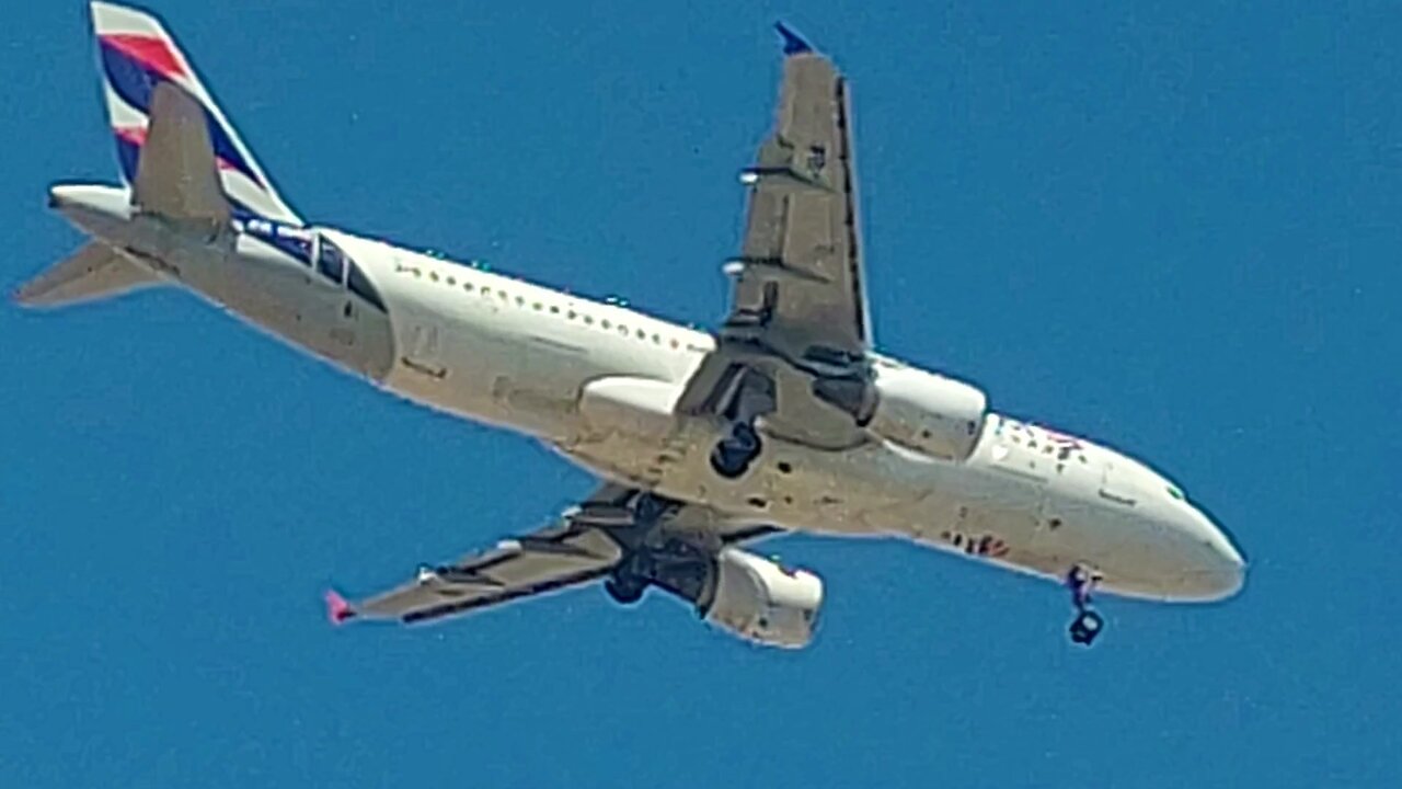 Airbus A320 PR-MHE coming from São Luís do Maranhão to Fortaleza