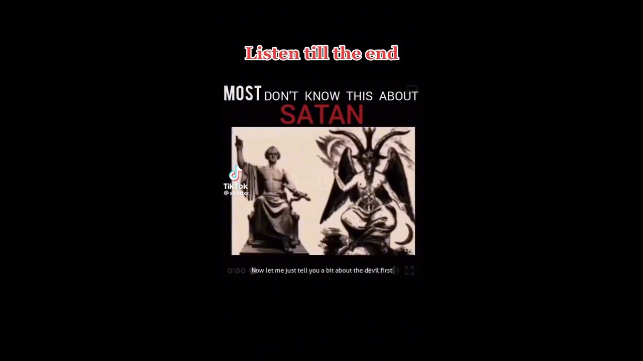 What people don’t know about Satan