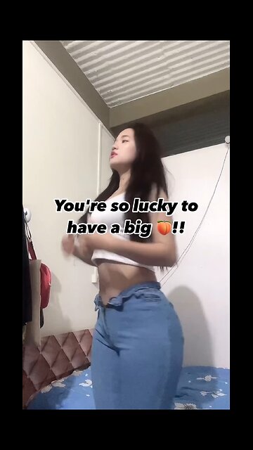 "No luck it's hard work pay off" Cute girl part 15