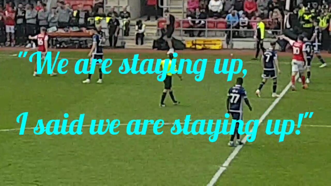 Millers 1-0 Middlesbrough "We are staying up... I say we are staying up!"
