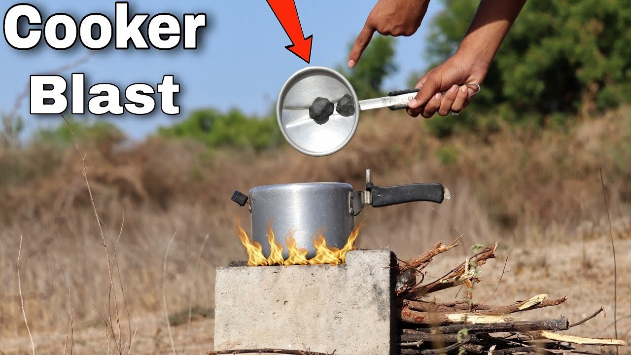 Blocking Pressure Cooker Whistle - Will it Blast ?