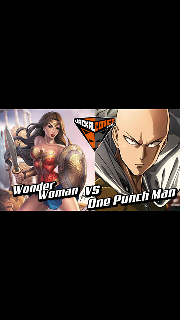 WONDER WOMAN Vs. ONE PUNCH MAN - Comic Book Battles: Who Would Win In A Fight?
