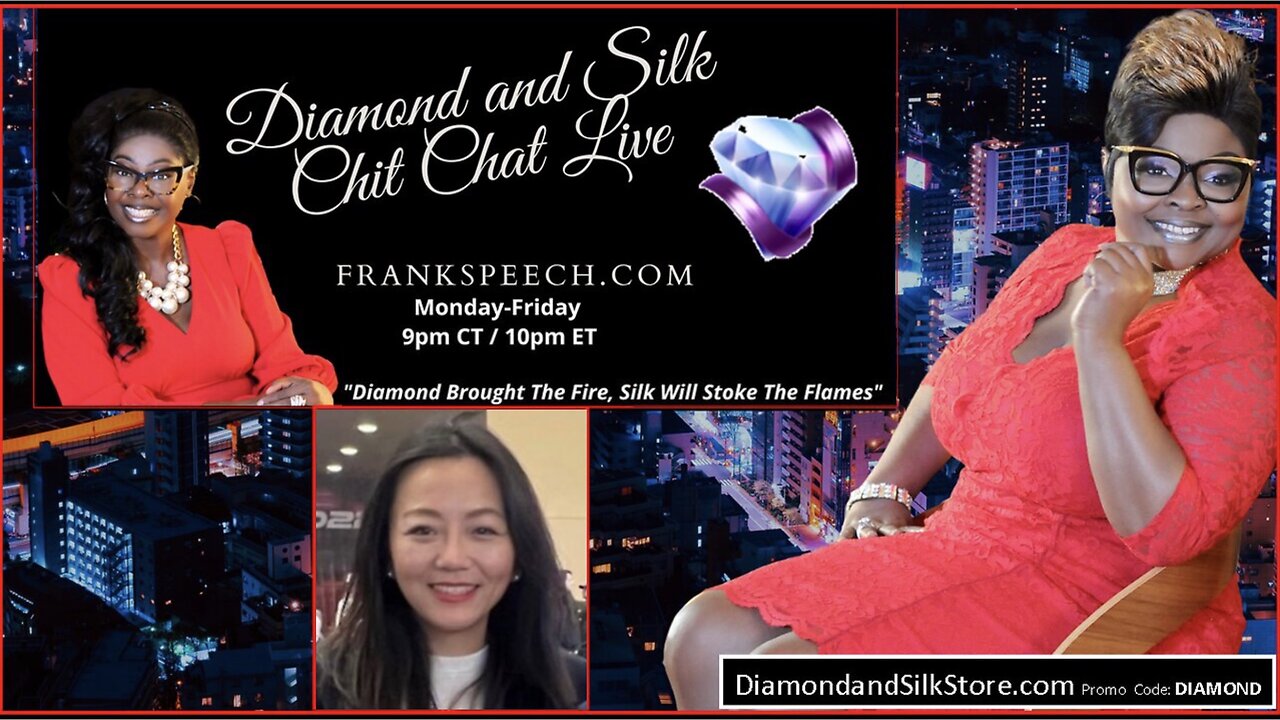 2024.08.15 Ava on diamond and silk chit chat show on August 14