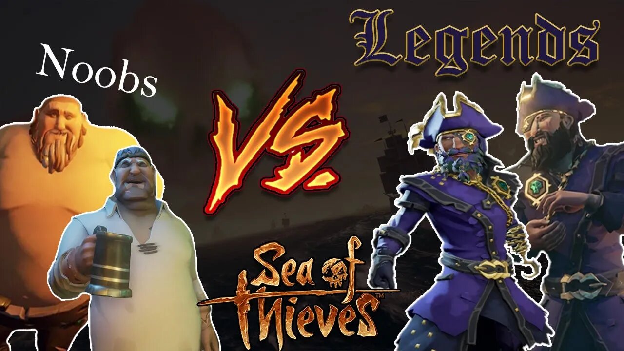 2 Noob Pirates Take on 2 Pirate Legends!!!