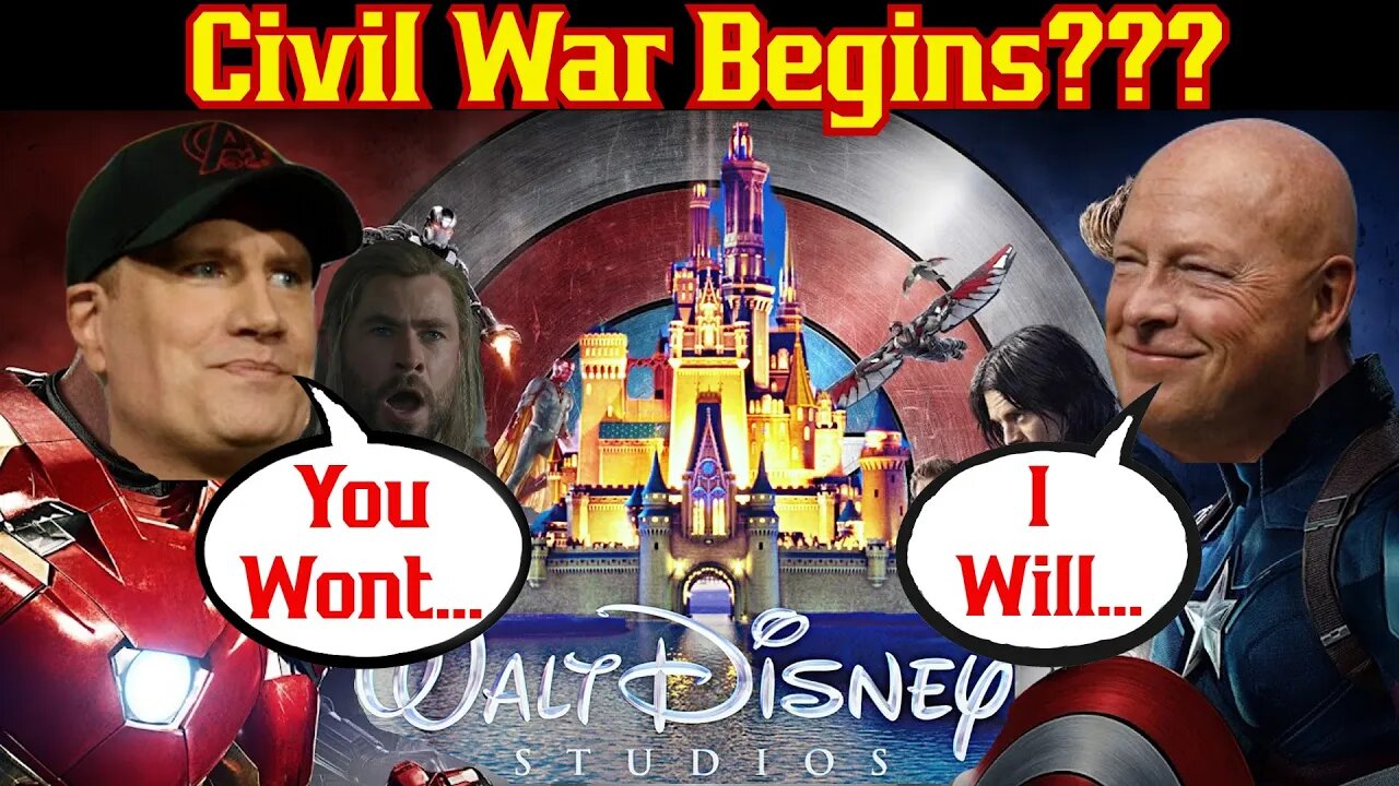 Civil War Begins At Disney! Kevin Feige Bob Chapek Butt Heads Over MCU With Recent Failures