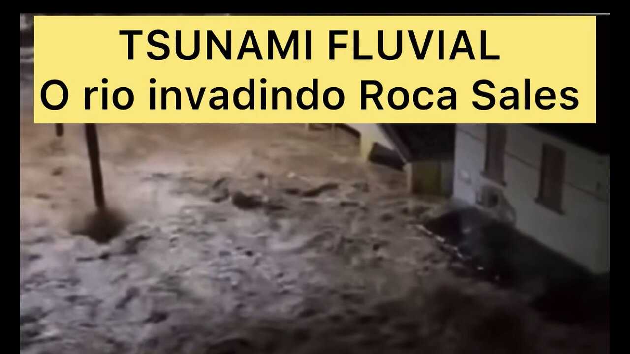 TSUNAMI FLUVIAL