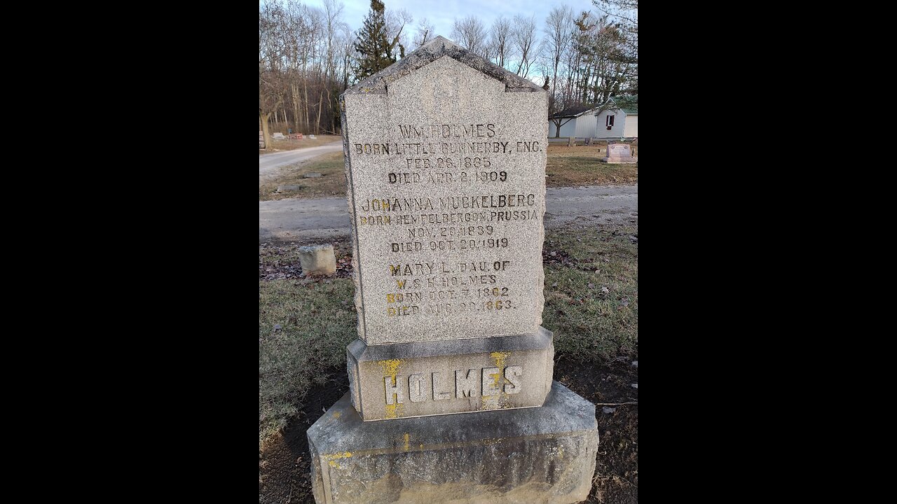 Cemetery in Wellington, Ohio