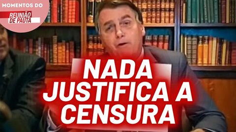 YouTube pode censurar live de Bolsonaro por críticas às urnas eletrônicas | Momentos