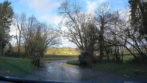 Leaving Dart valley park Dartmoor 24th March 2023