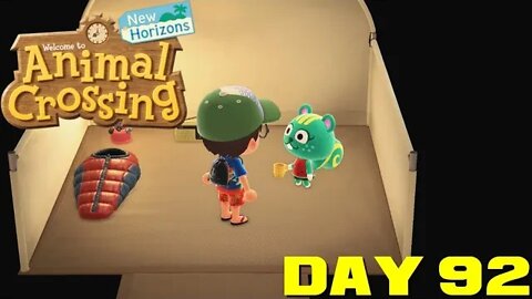 Animal Crossing: New Horizons Day 92 - Nintendo Switch Gameplay 😎Benjamillion