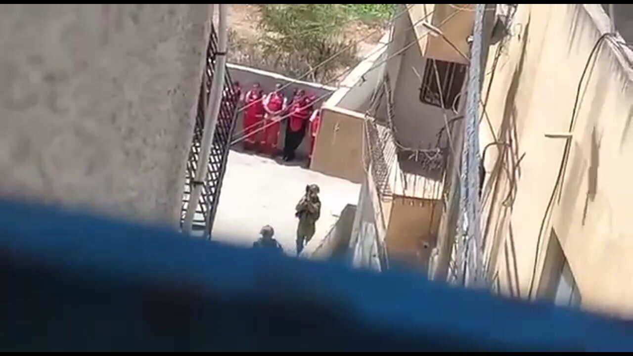 ❗️JUST IN: IDF soldiers hold Red Crescent paramedics hostage at gun point in the occupied West Bank