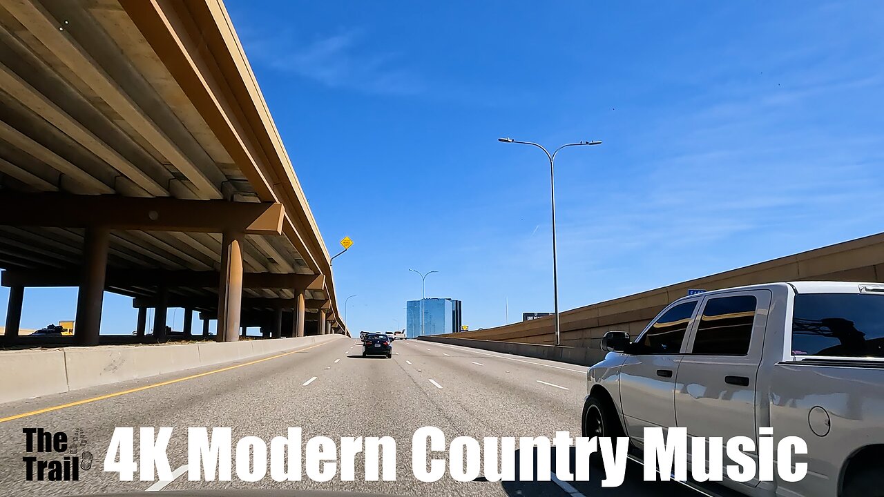 4K Modern Country Music | Texas | Drive East 635 North Dallas TX | 20230217