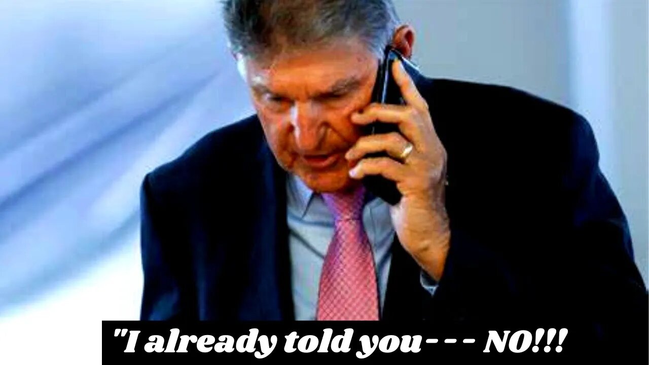 MORE Liberal Fury At Joe Manchin