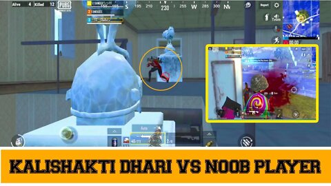 Intense Conqueror Fights in PUBG Mobile Lite | KaliShakti Dhari VS NOOB Player
