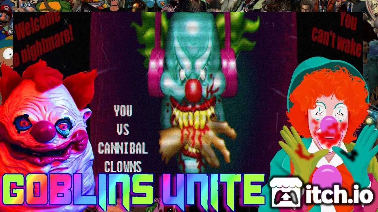 Clowns Eat Me - You VS Cannibal Clowns