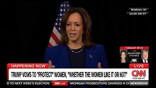 Kamala Whines About Trump Protecting Women