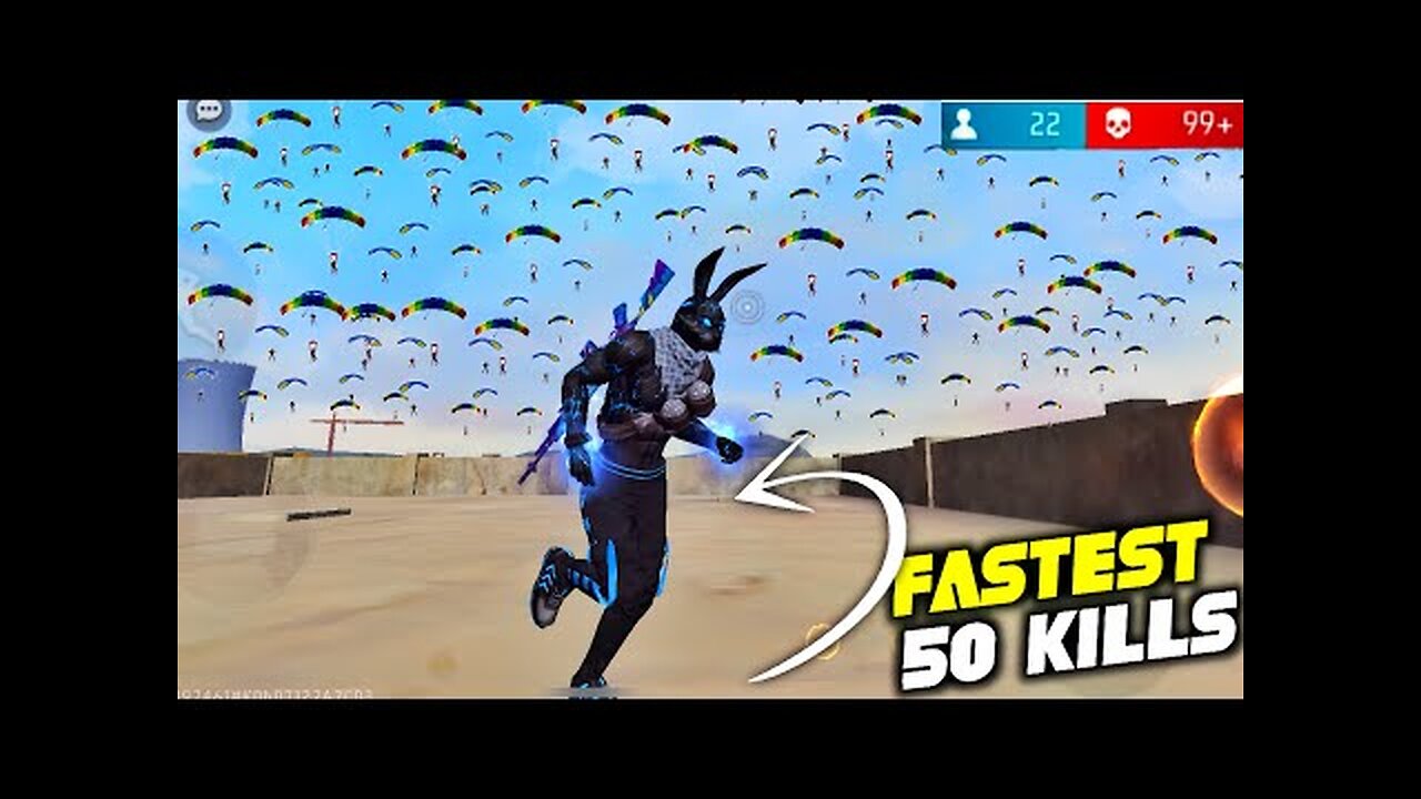 🔥50Kills Challenge With Black Bunny Bundle Factory Roof --🔥King Of Factory Fist Fight