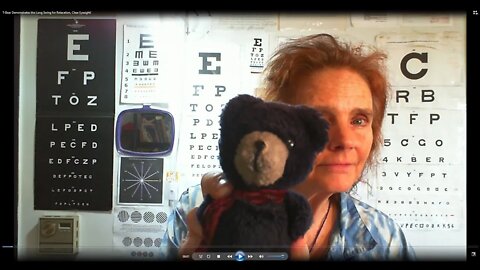 T-Bear Demonstrates the Long Swing for Relaxation, Clear Eyesight!