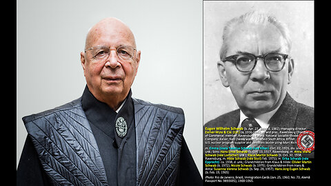 Klaus Schwab and his Nazi Father